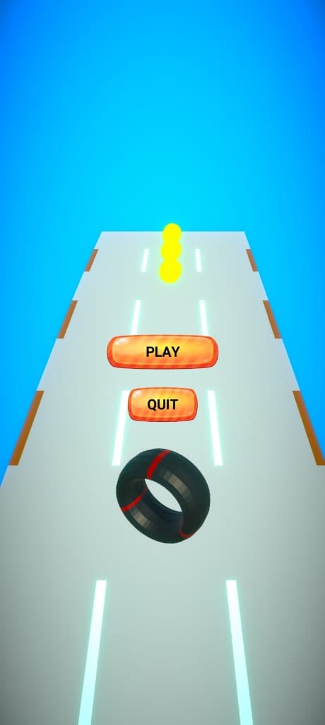 Rolling Wheels Game UI
